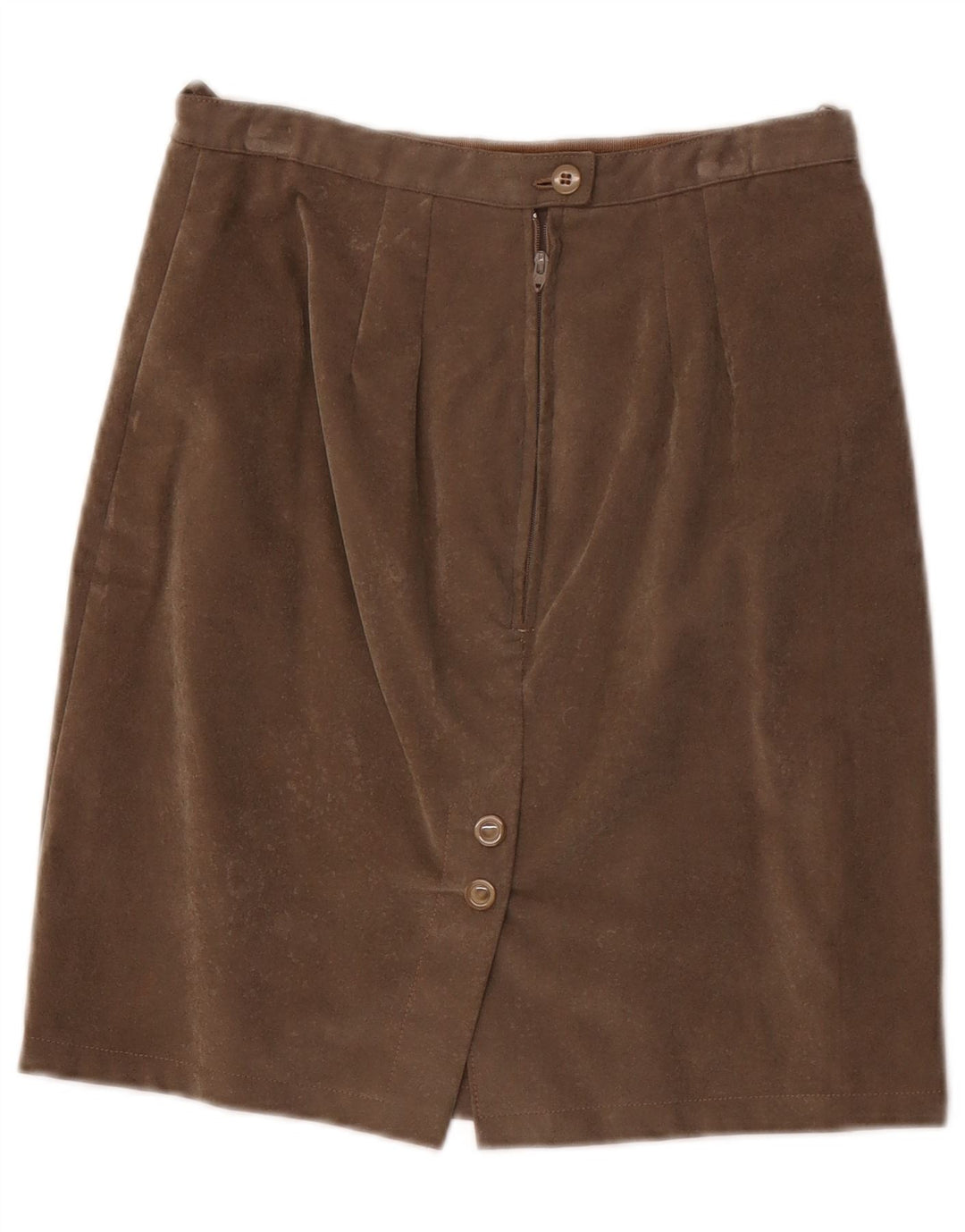 Gonna dritta vintage da donna W24 XS grigia