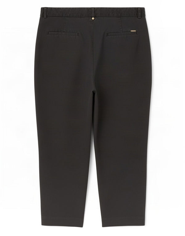 Pantaloni Marks & Spencer da donna Per Una Capri UK 14 Large W32 L23 Neri