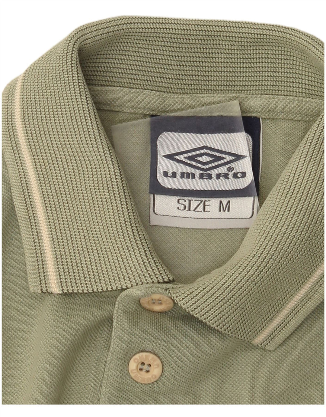 Polo Umbro da uomo media kaki
