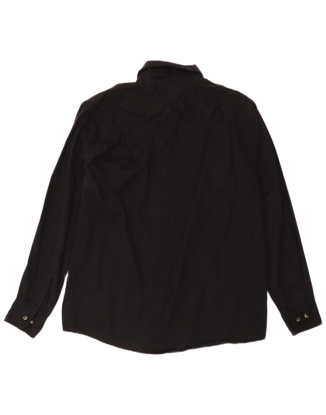 Camicia da uomo Wrangler in cotone nero medio
