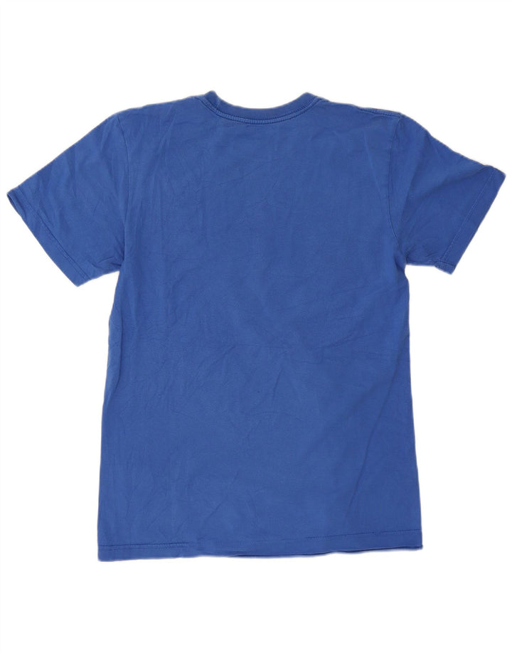 T-shirt grafica Nike da uomo con vestibilità regolare, piccola, in cotone blu
