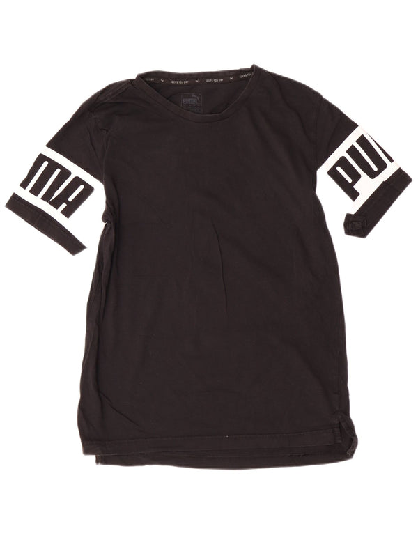 T-shirt grafica da uomo Puma Medium nera