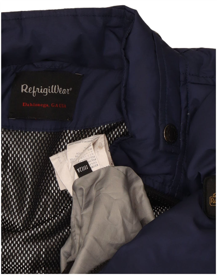 REFRIGIWEAR Boys Padded Jacket 11-12 Years Navy Blue Nylon