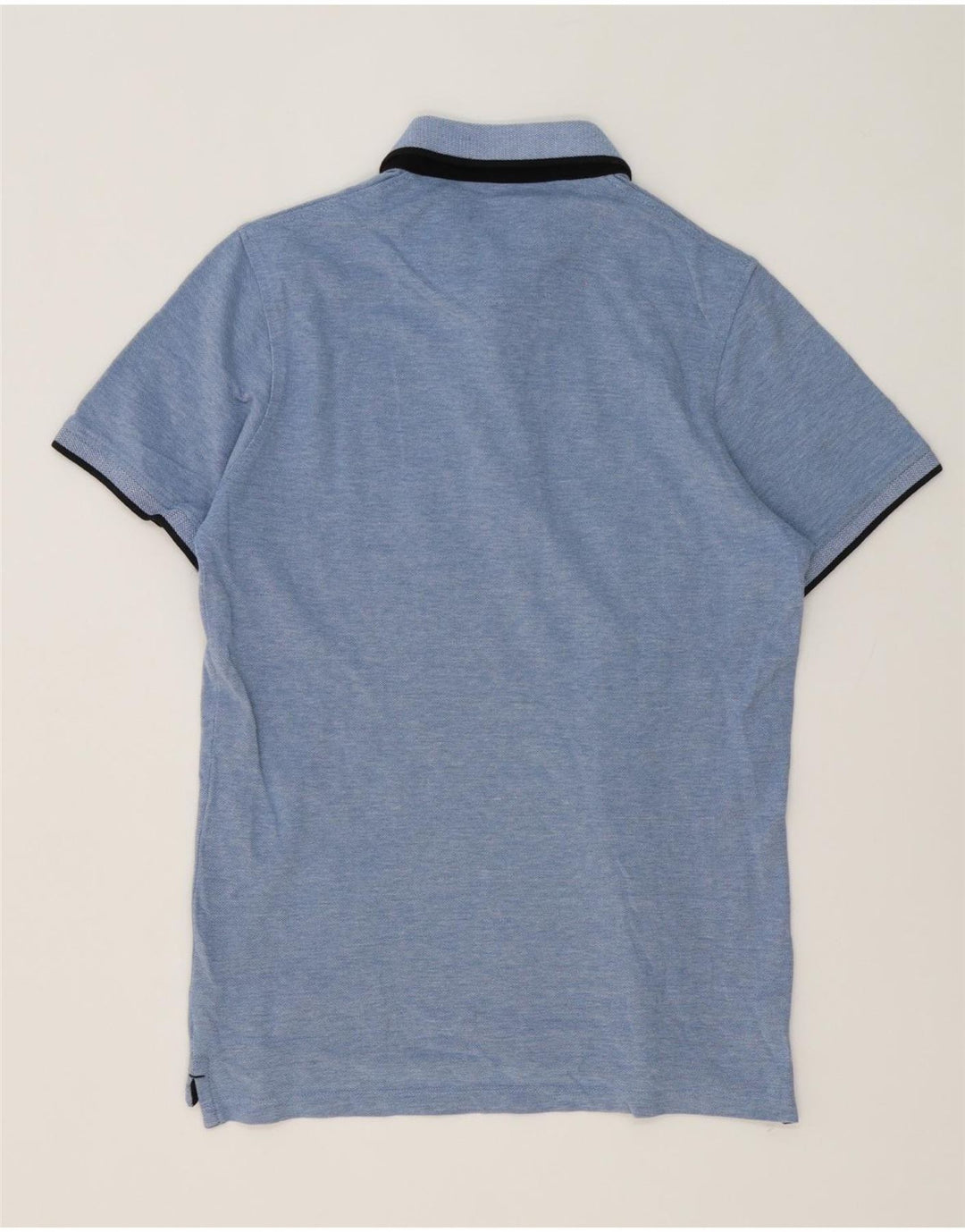 Polo da uomo Jack & Jones in cotone blu medio