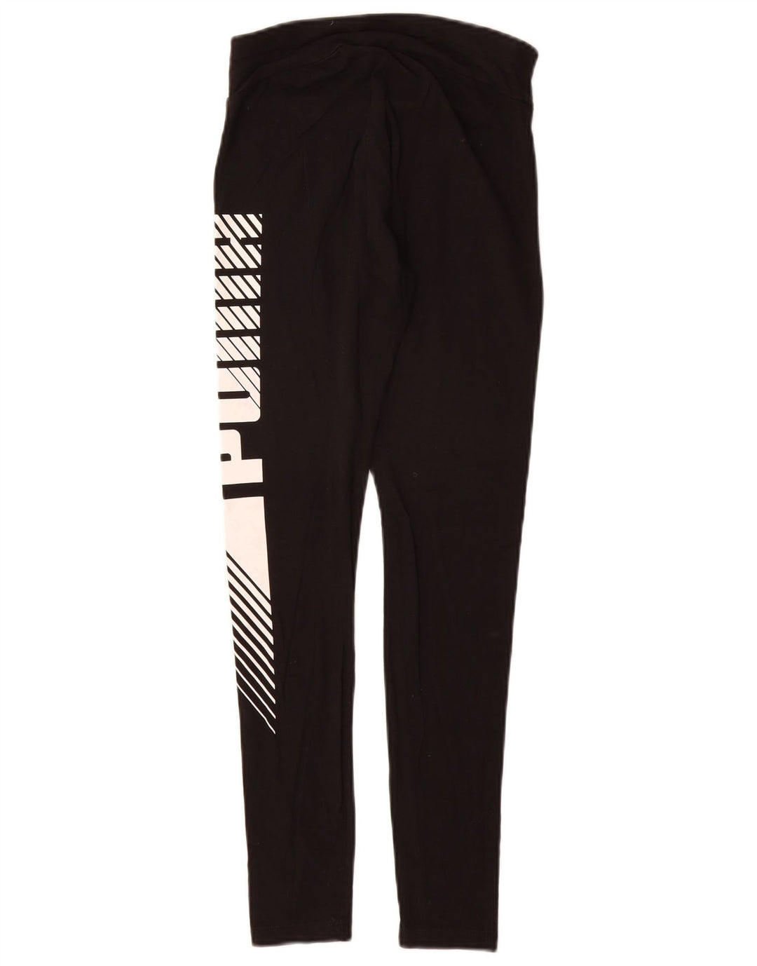 Leggings grafici da donna Puma UK 4 XS cotone nero