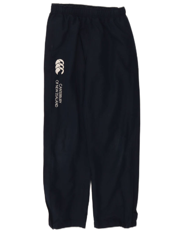 Pantaloni da tuta con grafica da ragazzo Canterbury, 11-12 anni, blu navy