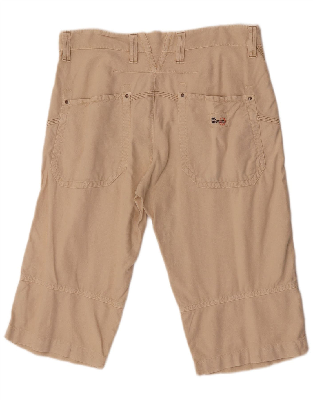Pantaloncini chino da uomo Gas W33 in cotone beige medio