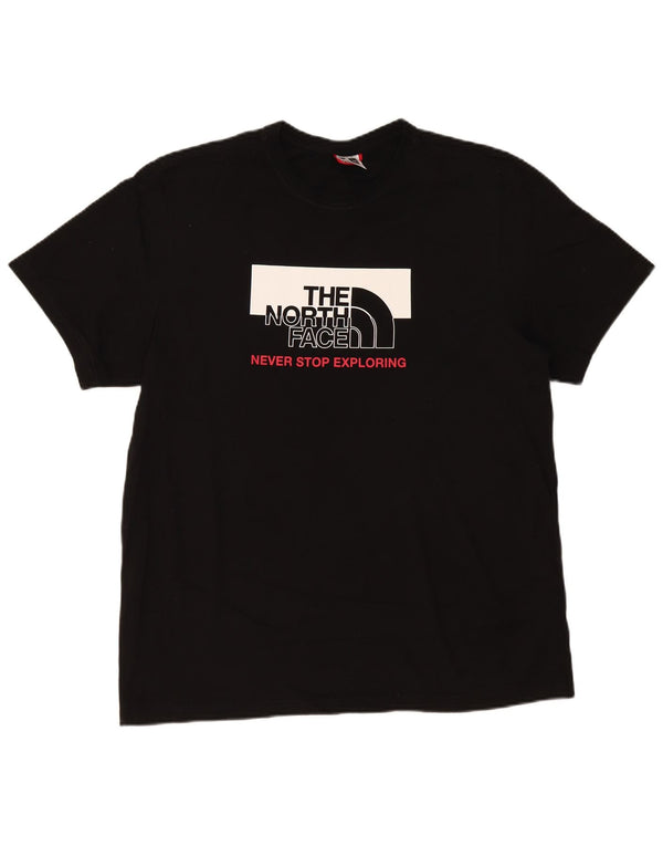 T-shirt grafica da uomo The North Face Top XL in cotone nero