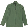 Maglione in pile da uomo con zip e collo Champion 2XL verde poliestere