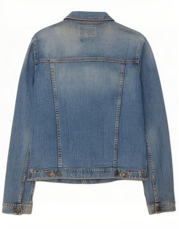 Giacca di jeans da donna Fat Face UK 12 Cotone blu medio