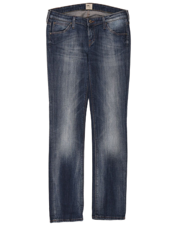 Jeans slim a vita bassa Lee da donna W31 L33 cotone blu