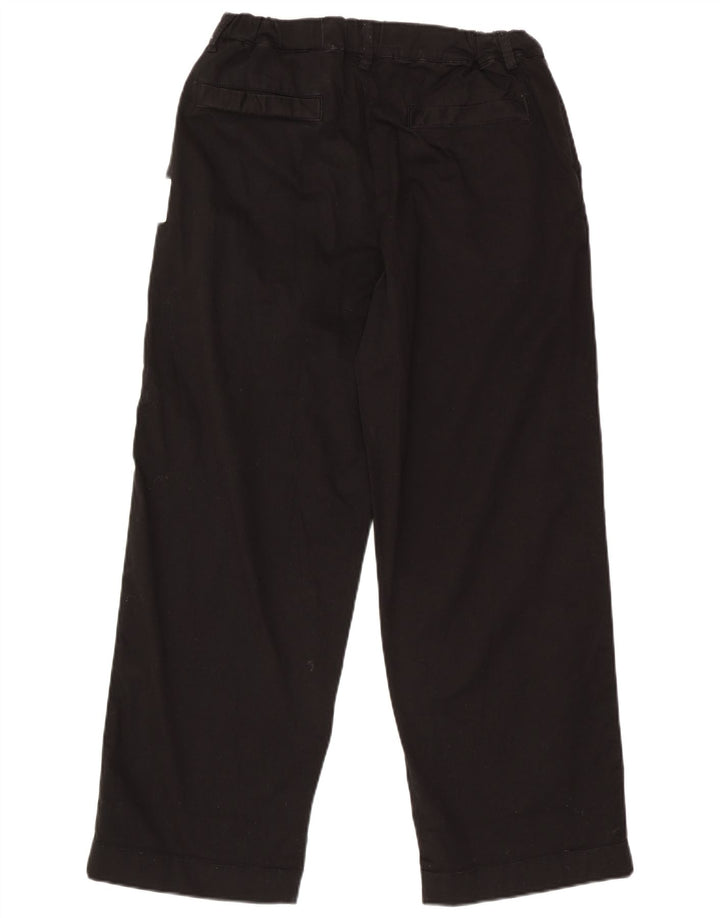 Pantaloni chino dritti da uomo Champion medi W32 L30 cotone nero