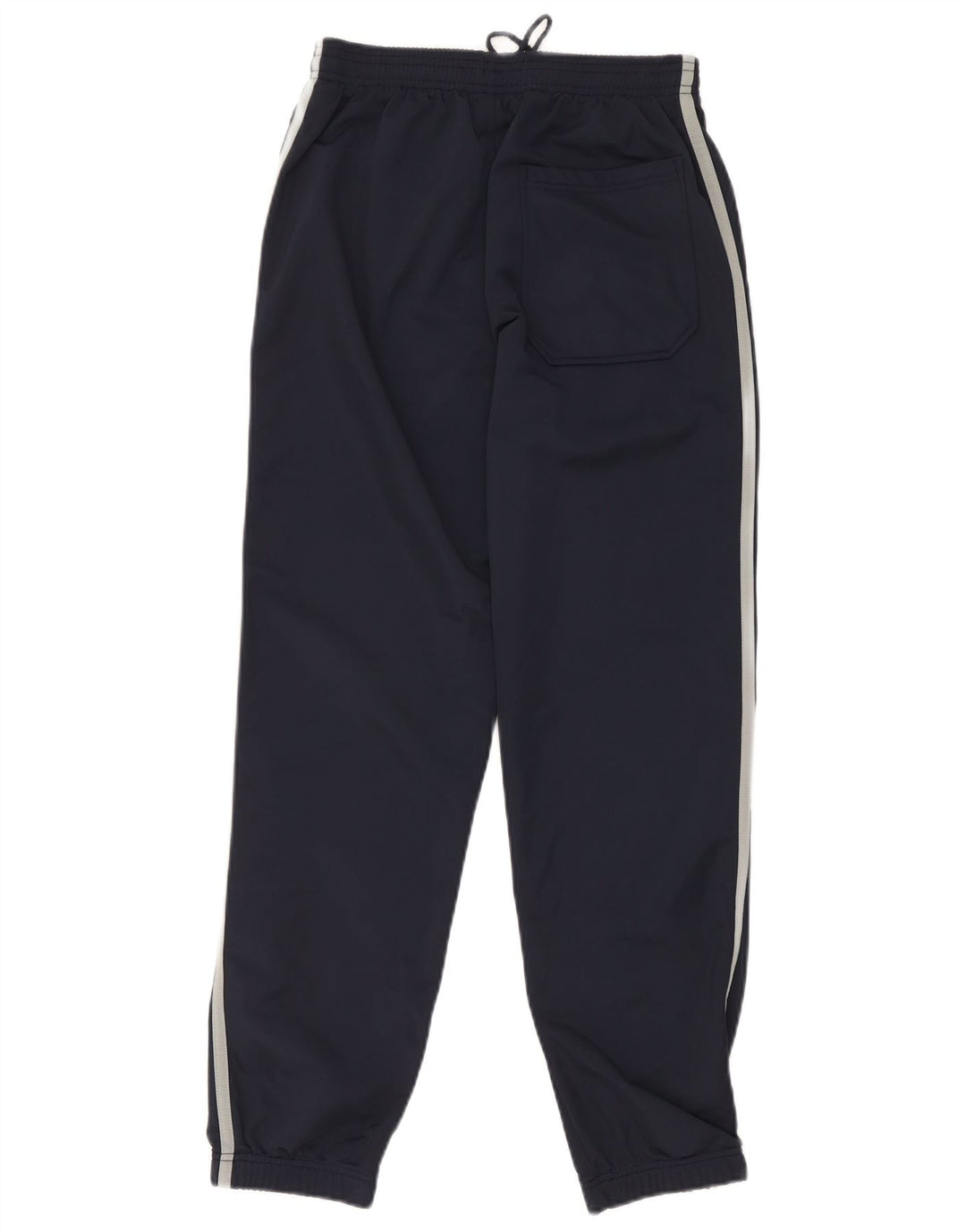 Pantaloni da tuta con grafica Macron da donna Joggers UK 8 Small Blu Navy