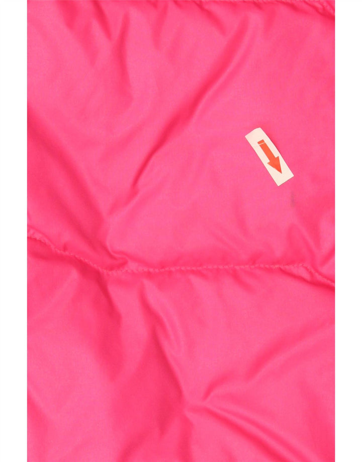 Gilet imbottito da donna Puma UK 10 piccolo nylon rosa