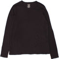 L.L.BEAN Womens Top Long Sleeve UK 16 Large Black Cotton Vintage L.L.Bean and Second-Hand L.L.Bean from Messina Hembry 