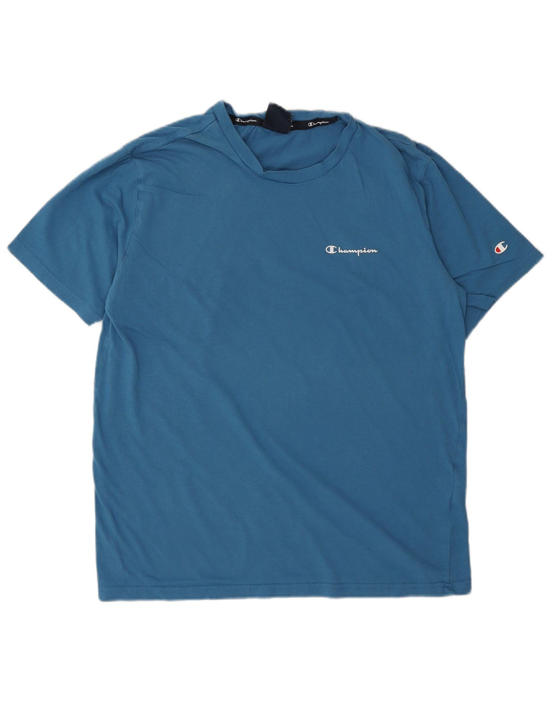 T-shirt da uomo CHAMPION Top blu medio