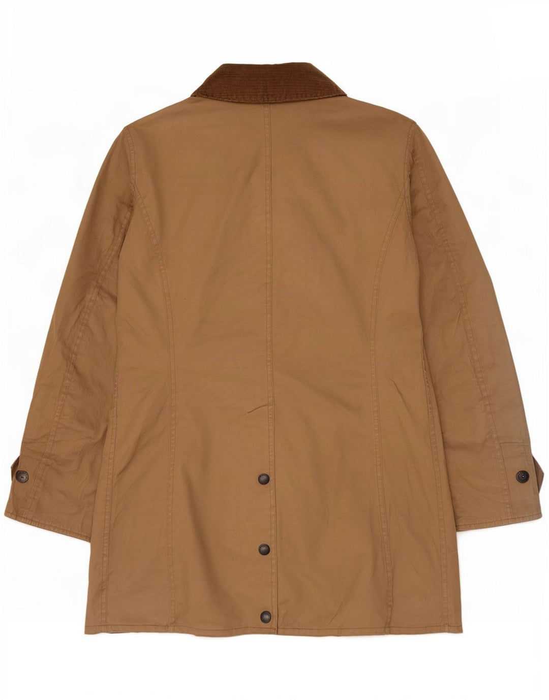 Impermeabile da donna Barbour UK 12 cotone marrone medio