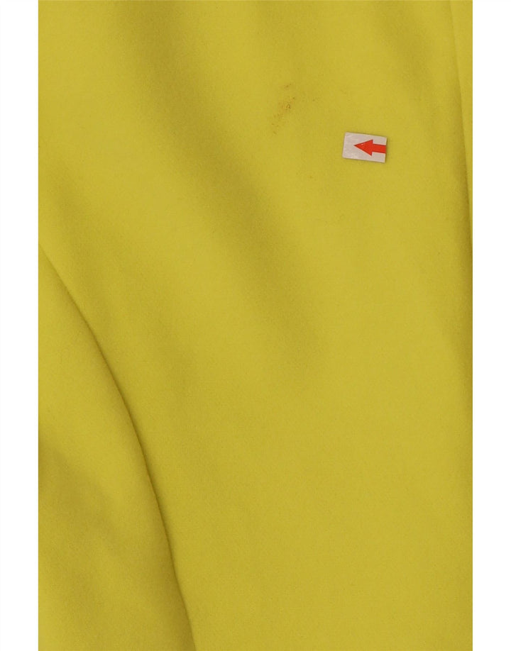 Giacca blazer lunga a 4 bottoni Marks & Spencer da donna UK 12 giallo medio