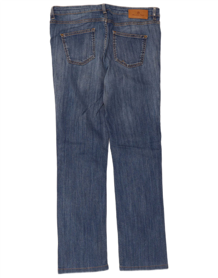 Jeans dritti da donna Massimo Dutti EU 42 Large W32 L29 Blu