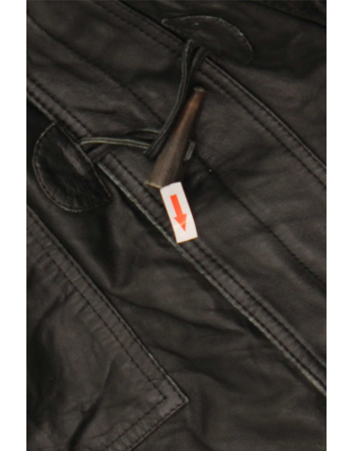 Montgomery da uomo in pelle Conbipel IT 50 Large Nero