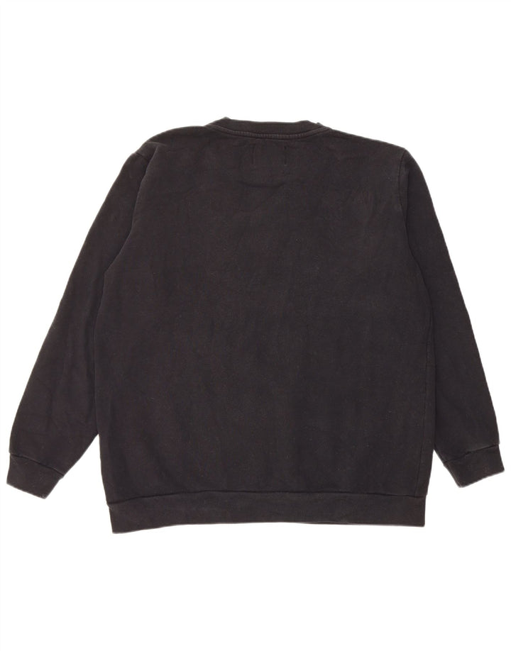 Calvin Klein Jeans Felpa grafica da uomo Maglione medio cotone nero