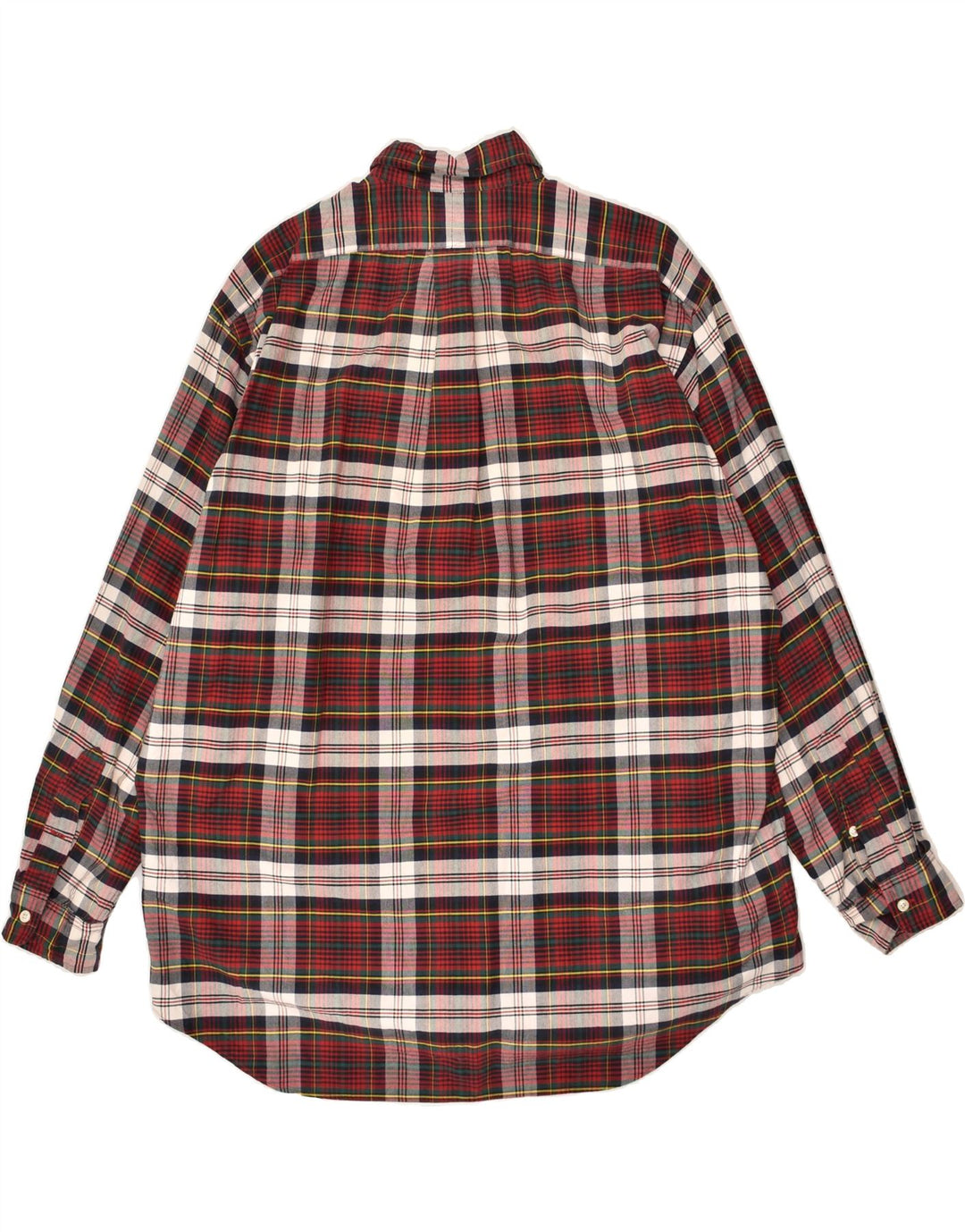 RALPH LAUREN Camicia da uomo in cotone a quadri rossi grandi
