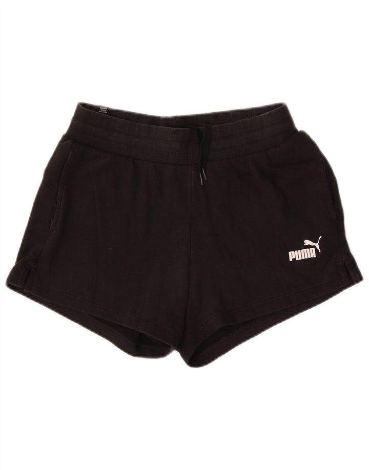 Pantaloncini sportivi da donna Puma UK 12 medio nero cotone