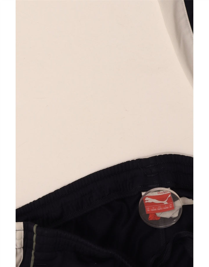 Pantaloni della tuta da uomo PUMA XL Blu navy Colorblock