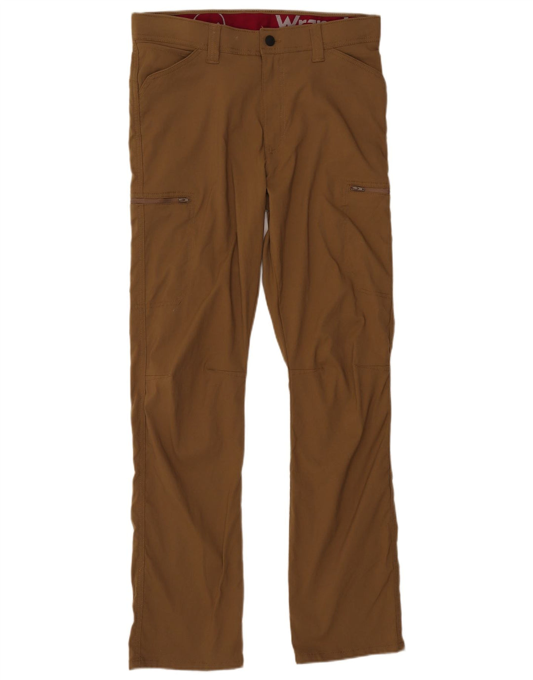 Pantaloni cargo dritti da donna WRANGLER W32 L32 nylon beige