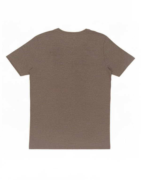 T-shirt grafica da uomo slim fit Jack & Jones in cotone grigio medio