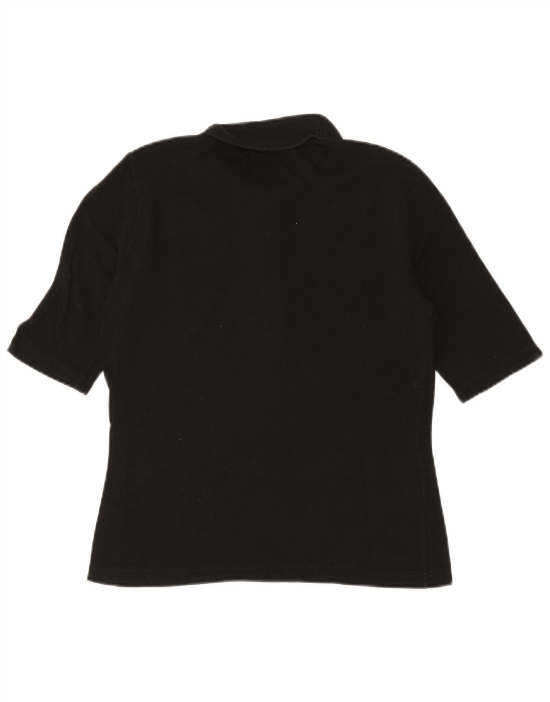 Polo da donna Lacoste taglia 42 grande in cotone nero