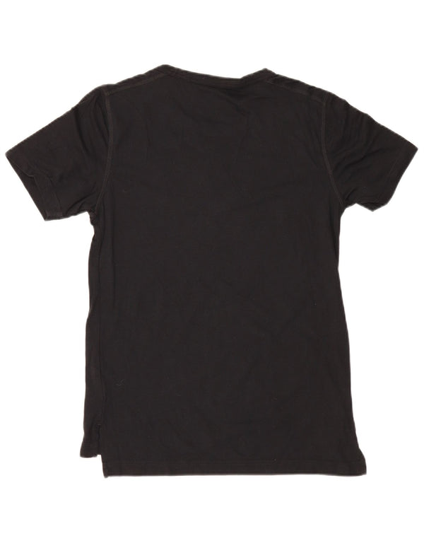 T-shirt Reebok da uomo Top Small in cotone nero
