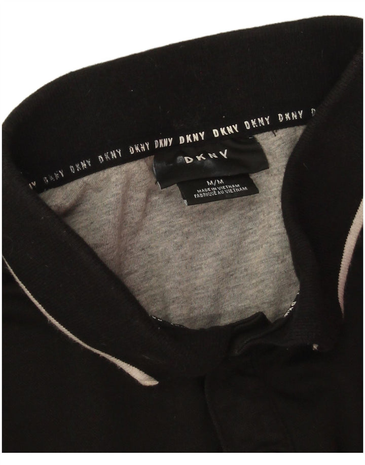 Polo da uomo Dkny in cotone nero medio