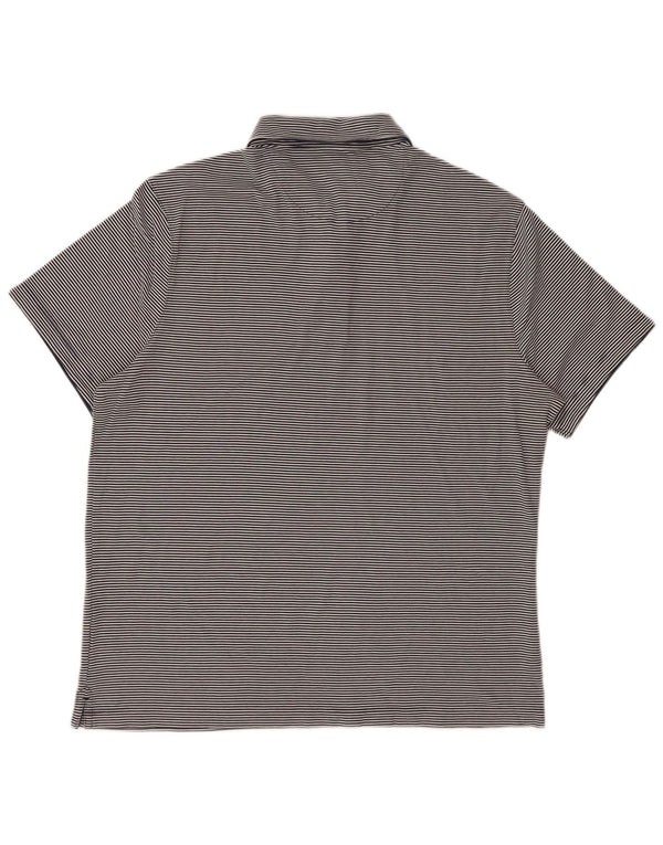 Polo da uomo MICHAEL KORS grande gessato blu navy