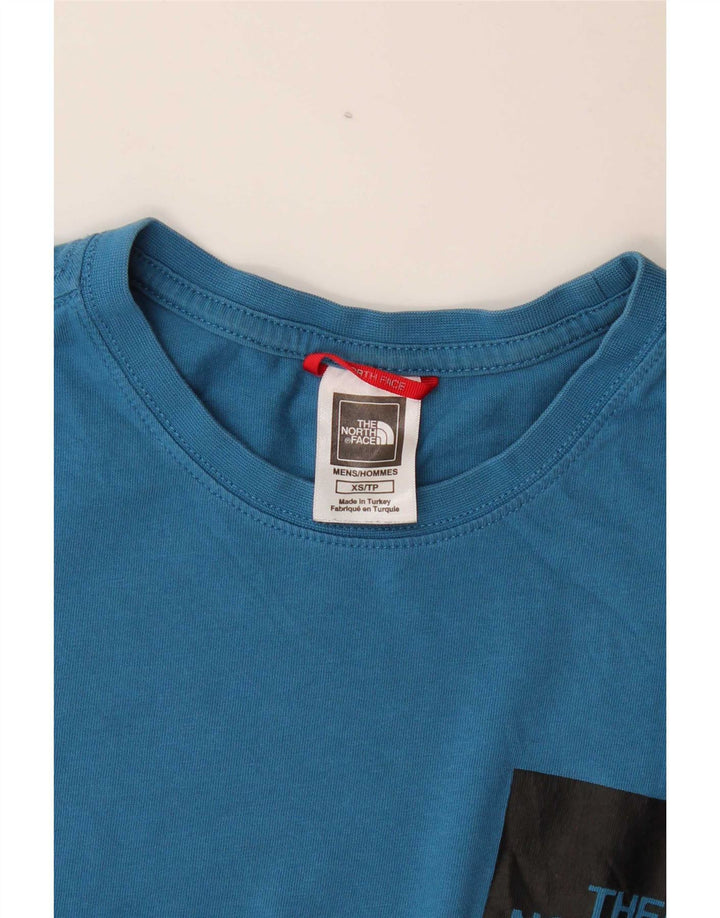 T-shirt grafica da uomo The North Face XS blu