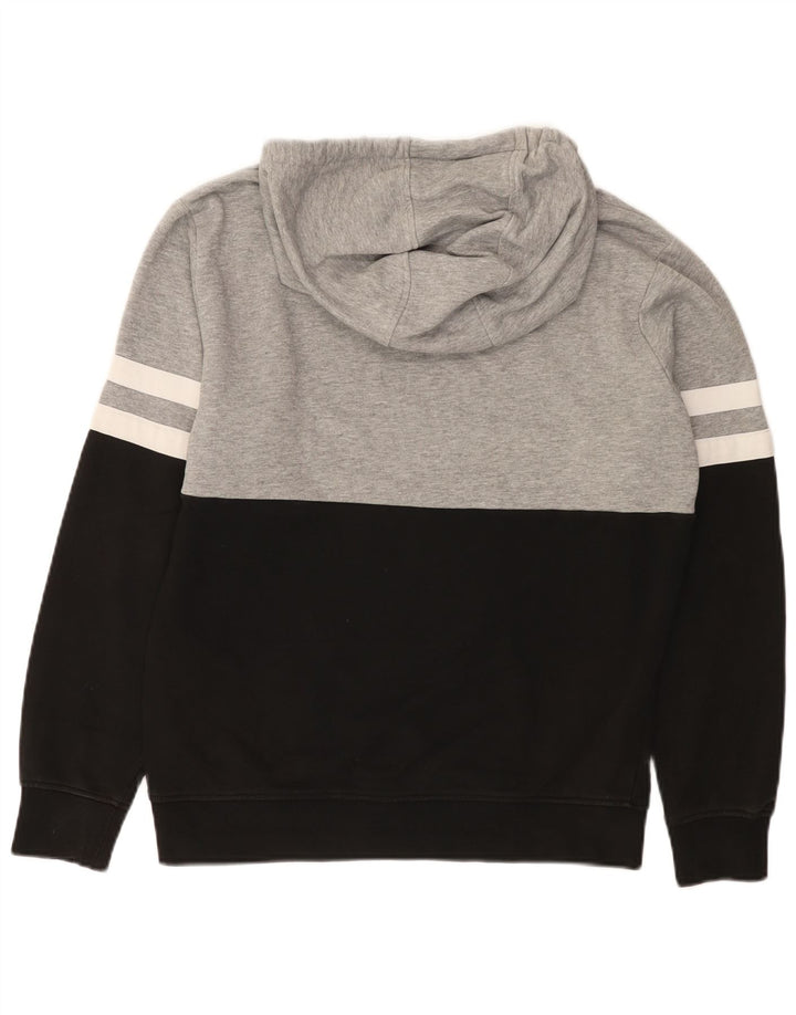 Maglione con cappuccio da uomo Ellesse piccolo in cotone color block grigio