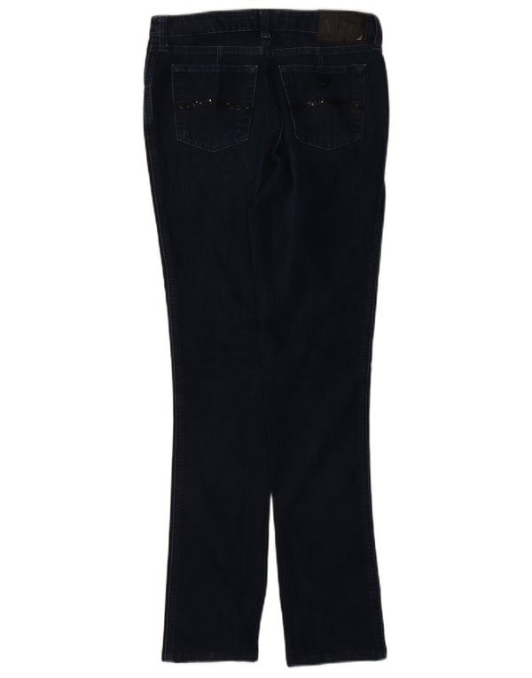 Jeans slim da donna Armani W30 L29 cotone blu navy