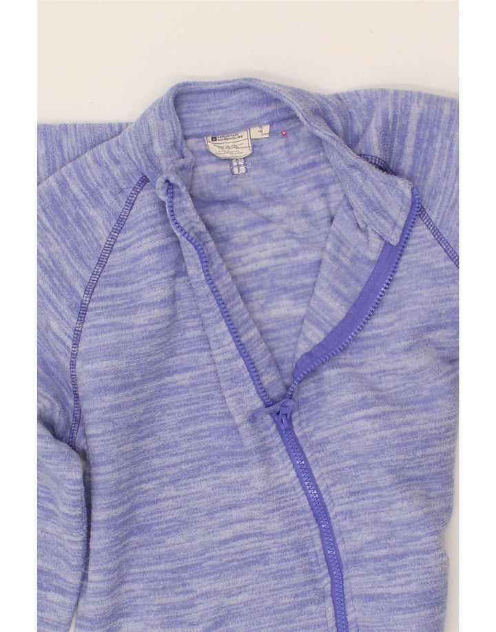 MOUNTAIN WAREHOUSE Girls Fleece Jacket 12-13 Years Purple Vintage Mountain Warehouse and Second-Hand Mountain Warehouse from Messina Hembry 
