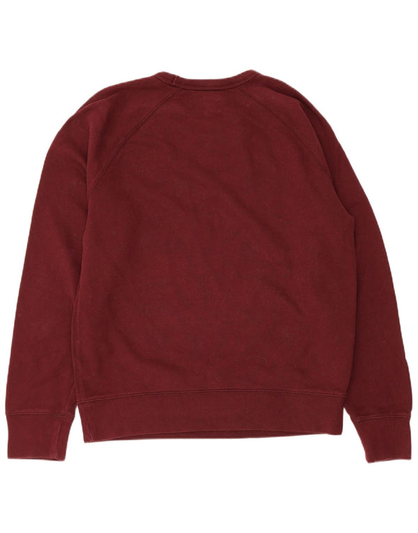 Felpa da uomo Gap in cotone bordeaux medio