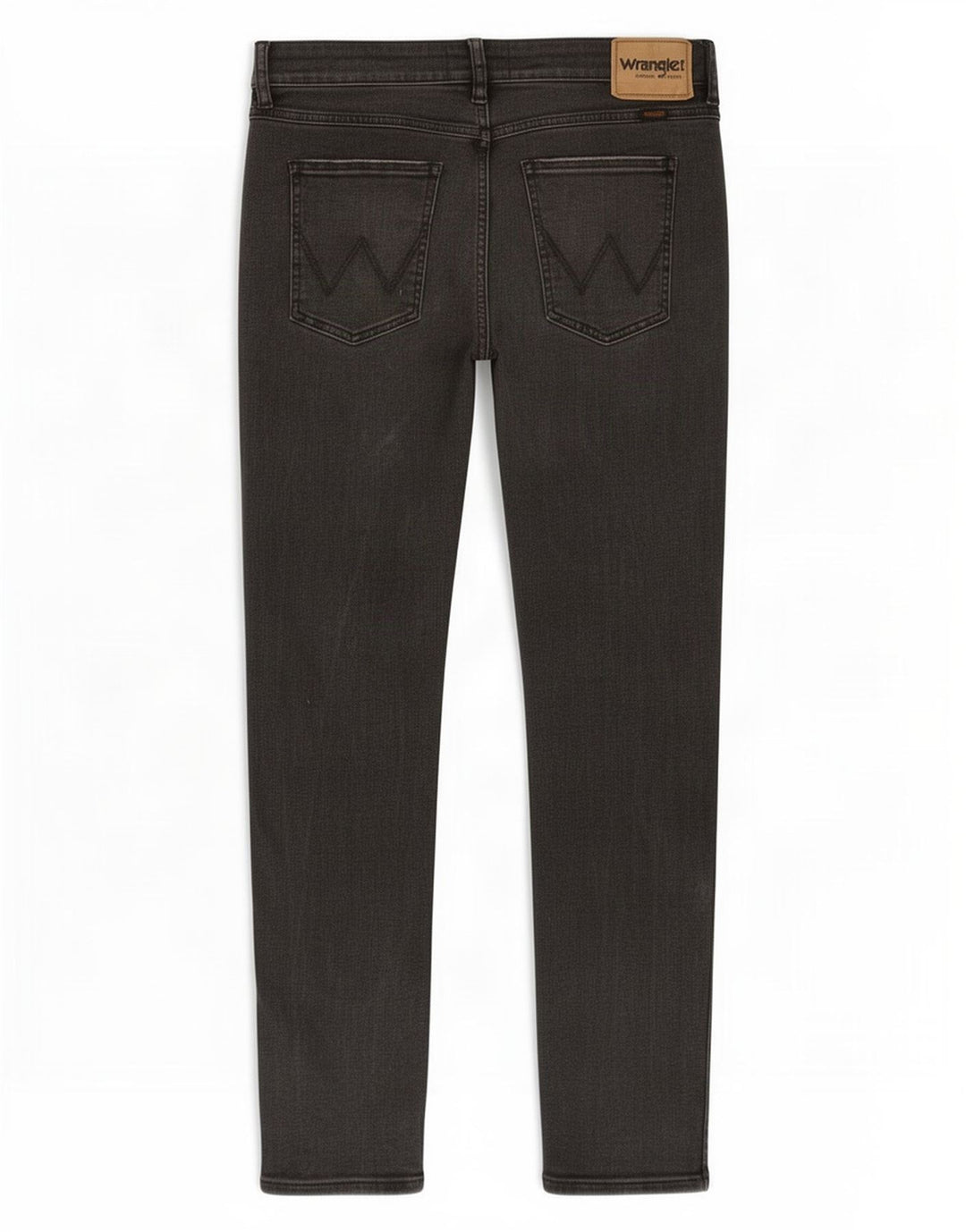 Jeans slim invecchiati da uomo Wrangler W34 L29 cotone grigio
