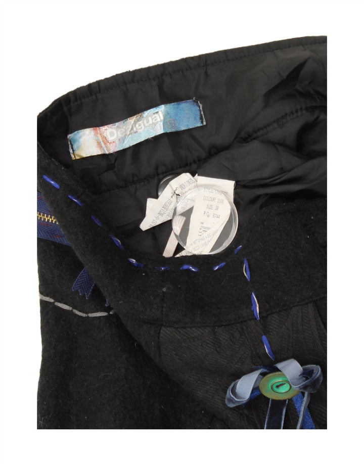 Gonna a portafoglio grafica da donna Desigual EU 38 Media W30 Nera