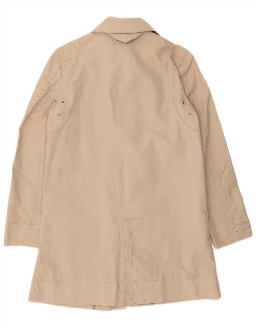 Trench da donna Zara UK 12 Cotone beige medio