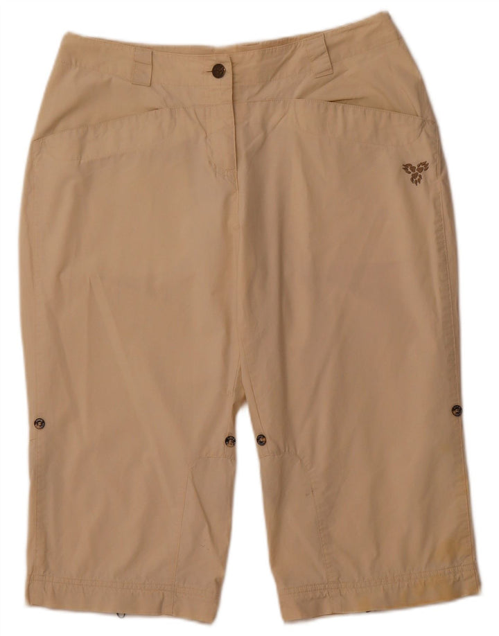 Bermuda da donna JACK WOLFSKIN UK 10/12 Medio W30 Beige