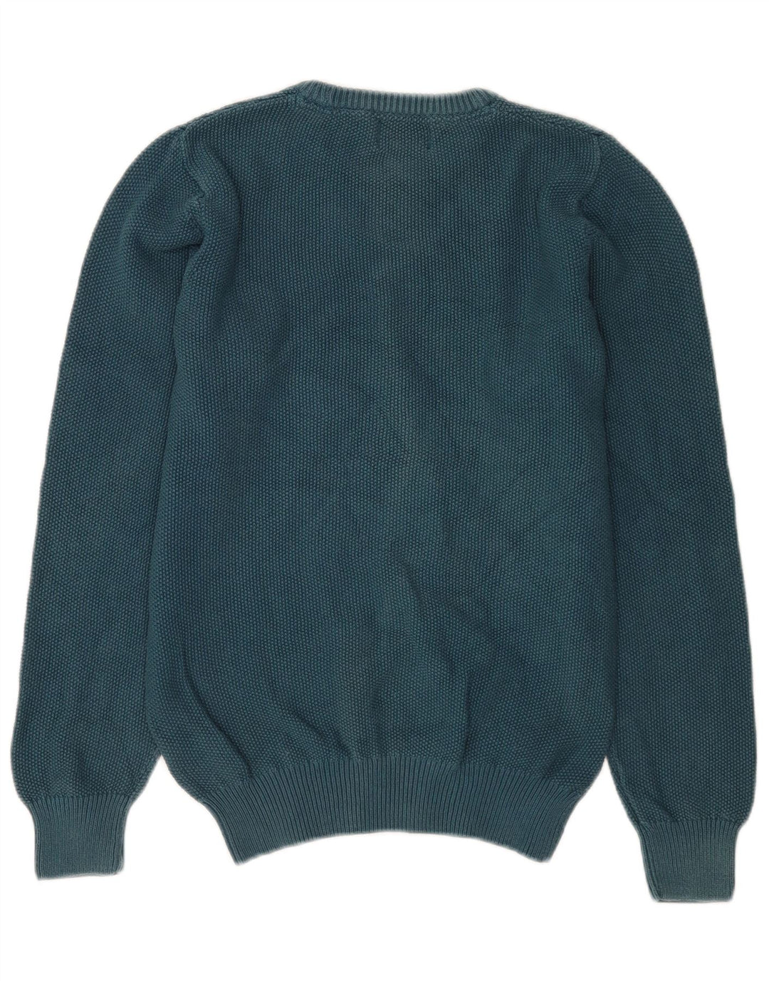 Maglione girocollo da uomo Marks & Spencer vestibilità regolare piccolo cotone blu