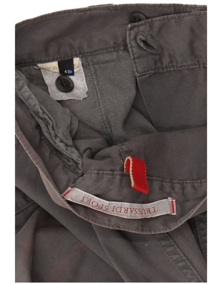 Pantaloni Cargo Dritti Uomo Trussardi IT 48 Medio W32 L32 Grigio