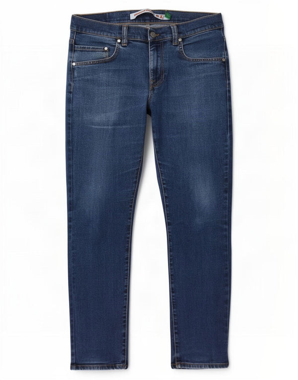 Jeans Carrera Uomo 717 Slim W36 L30 Blu