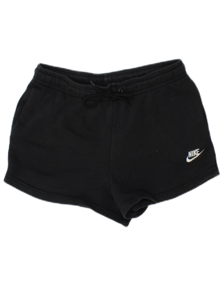 Pantaloncini sportivi da donna NIKE UK 10 piccoli in cotone nero