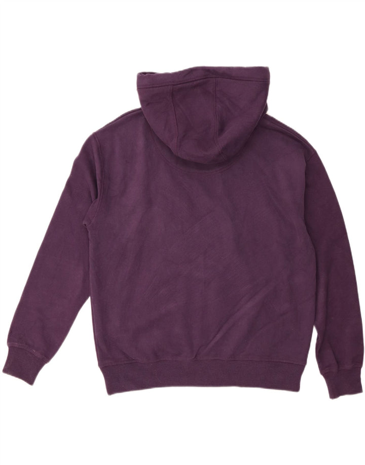 Felpa con cappuccio oversize da donna Fat Face UK 14 Cotone viola medio