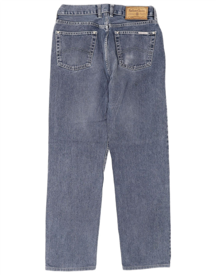 Jeans dritti da uomo Marlboro Classics W32 L30 cotone blu