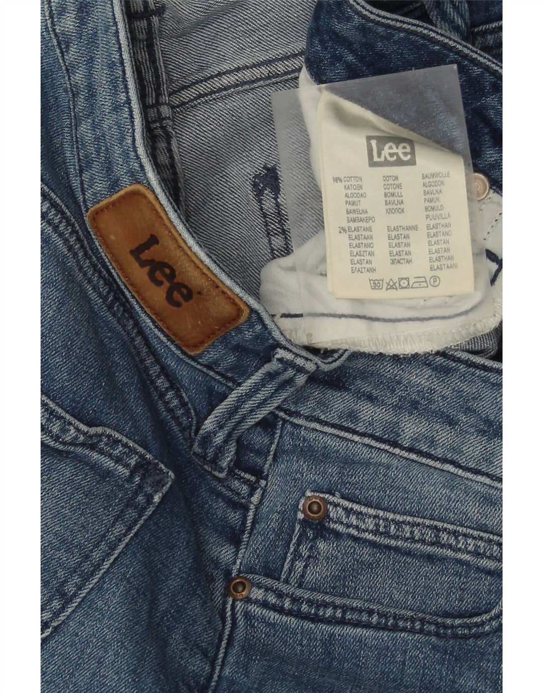 Jeans Lee Elly Slim da donna W30 L31 cotone blu